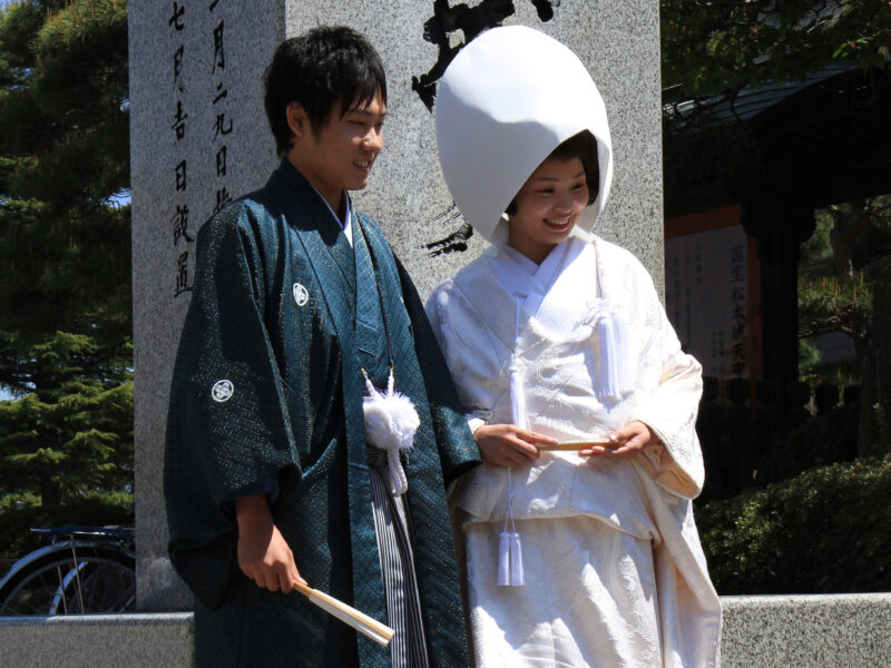 Hochzeit am Matsumoto Castle