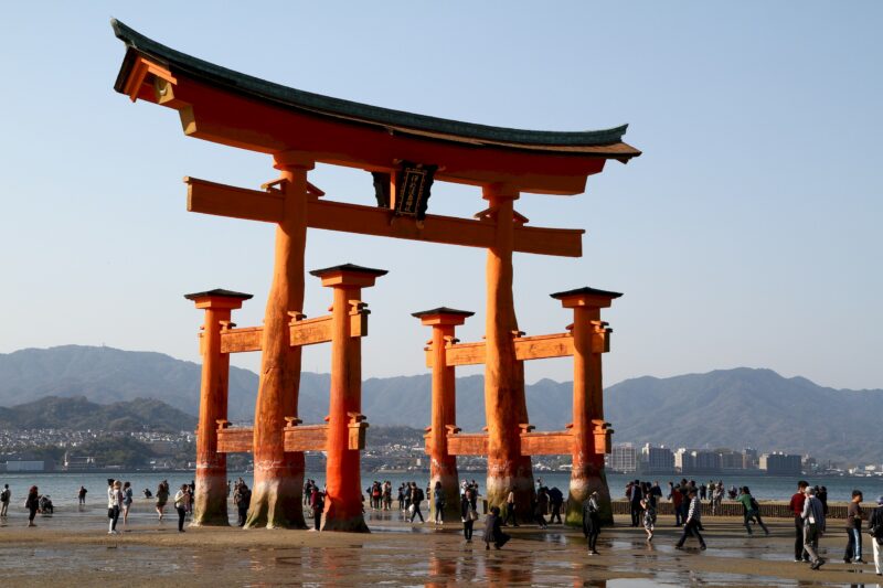 Torii vor Miyajima
