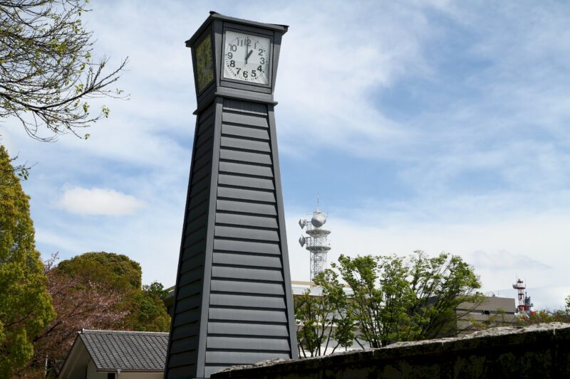 Clock Tower nahe Nagoya Castle