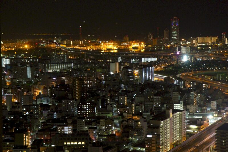 Osaka bei Nacht