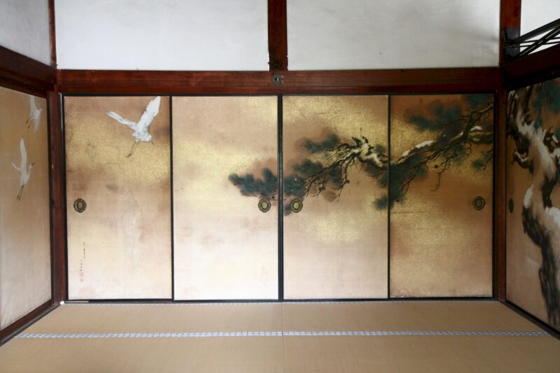 Winterlandschaft (Original), Ninna-ji