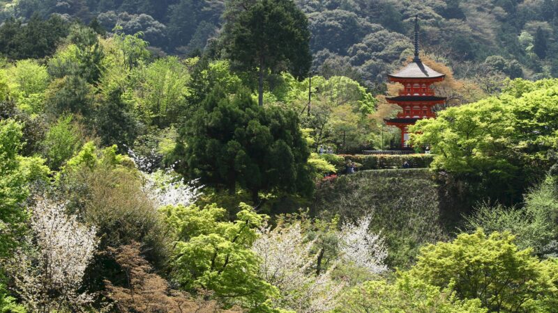 Pagode, Kiyomizu-dera