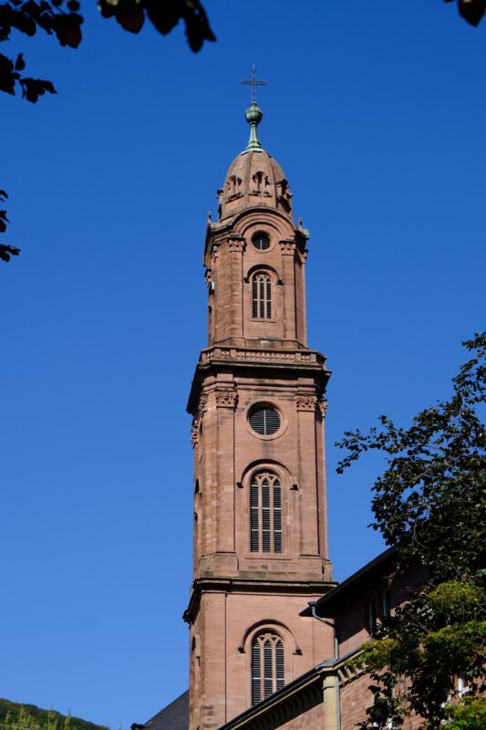 Turm der Heidelberger Jesuitenkirche