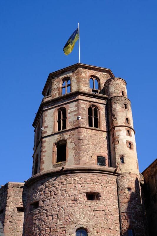 Turm am Schloss Heidelberg