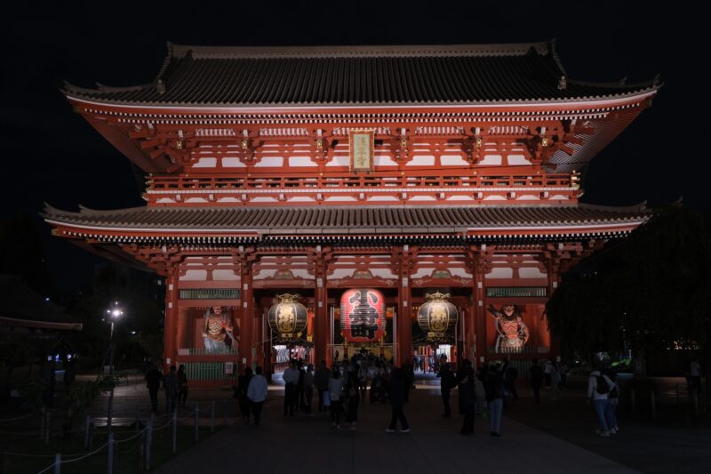 Hōzō-mon des Sensō-ji in Asakusa, Tokyo / 宝蔵門 (浅草寺, 東京)