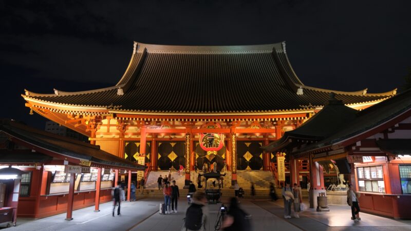Sensō-ji in Asakusa, Tokyo / 浅草寺 (東京)