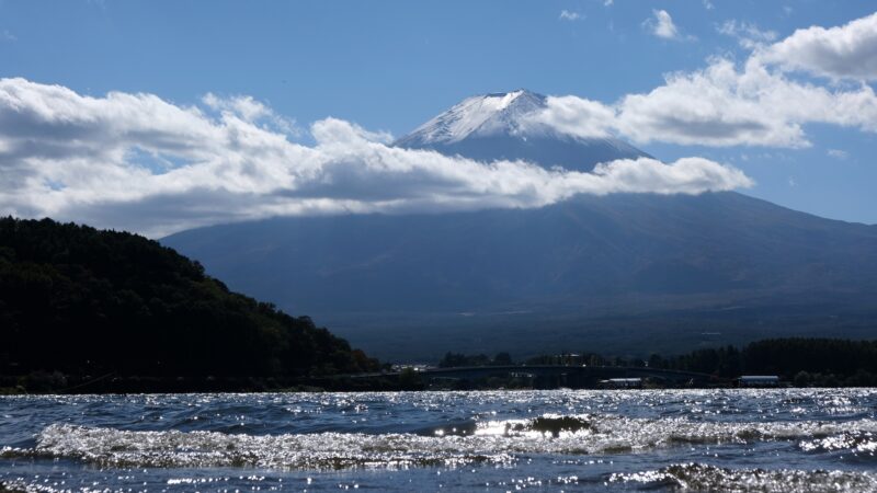 🇩🇪 Der Fuji-san vom Kawaguchi-ko aus gesehen 🇯🇵 河口湖 の富士山