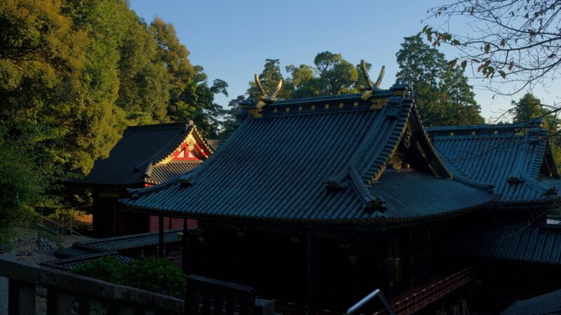 Kunō-zan Tōshō-gū (久能山 東照宮) am Abend