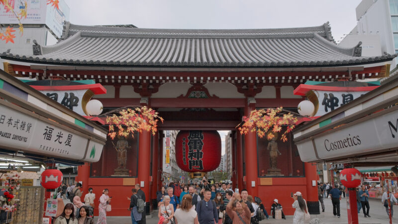 Kaminari-mon in Asakusa, Tokyo