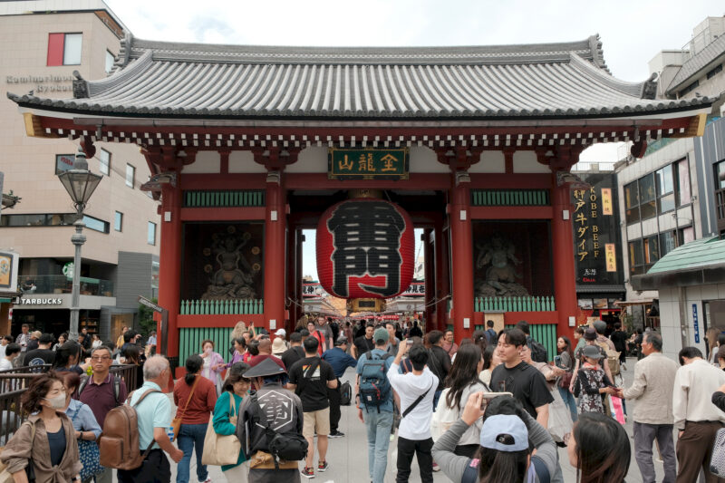 Kaminari-mon in Asakusa, Tokyo