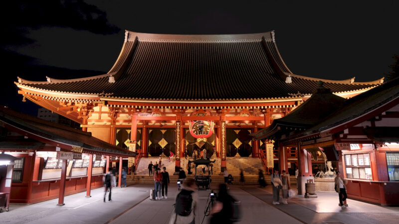 Sensō-ji in Asakusa, Tokyo / 浅草寺 (東京)