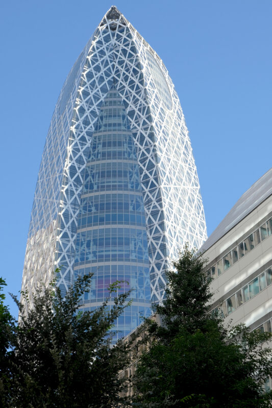 Tokyo Mode Gakuen Building in Shinjuku