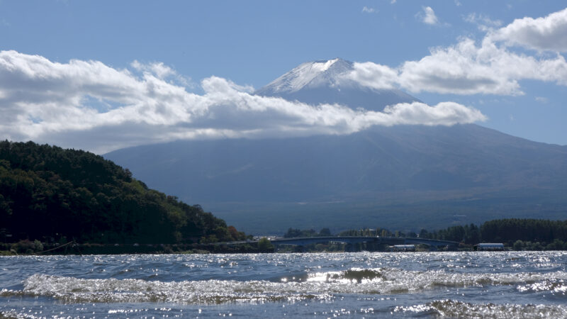 🇩🇪 Der Fuji-san vom Kawaguchi-ko aus gesehen 🇯🇵 河口湖 の富士山