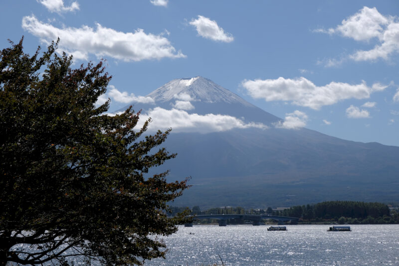 Blick auf den Fuji-san vom Kawaguchi-ko