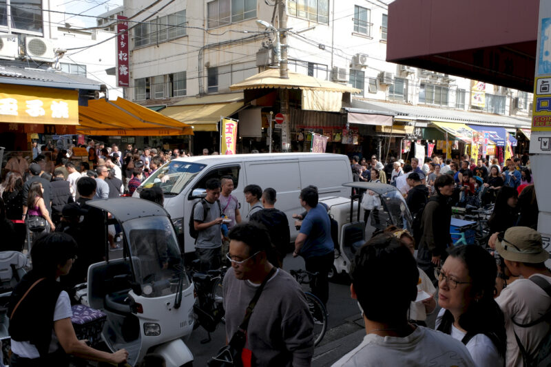 Tsukiji Fischmarkt, Tokyo