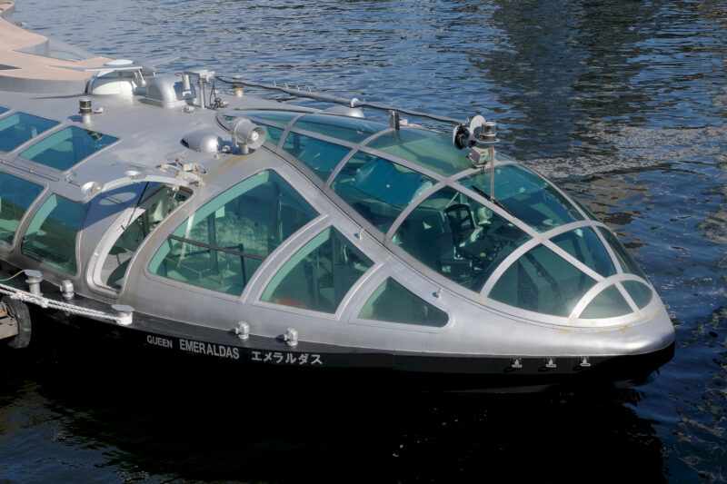 Ausflugsboot auf dem Sumida River