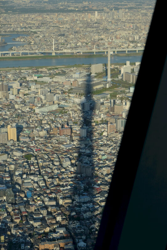 Der lange Schatten des Tokyo Skytree