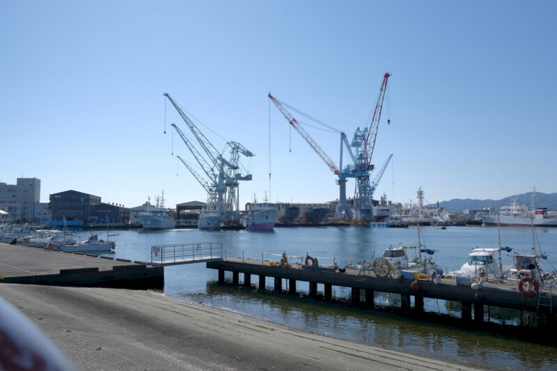 Hafen von Shimizu
