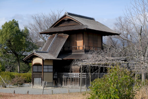 Shosei-en und Kyoto von oben Shosei-en und Kyoto von oben
